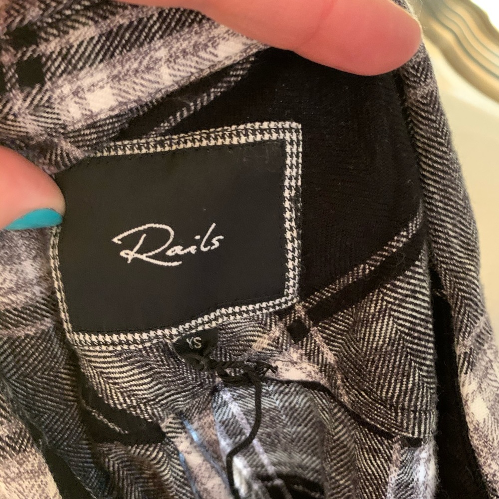 Rails Hunter Plaid Button Down - image 5